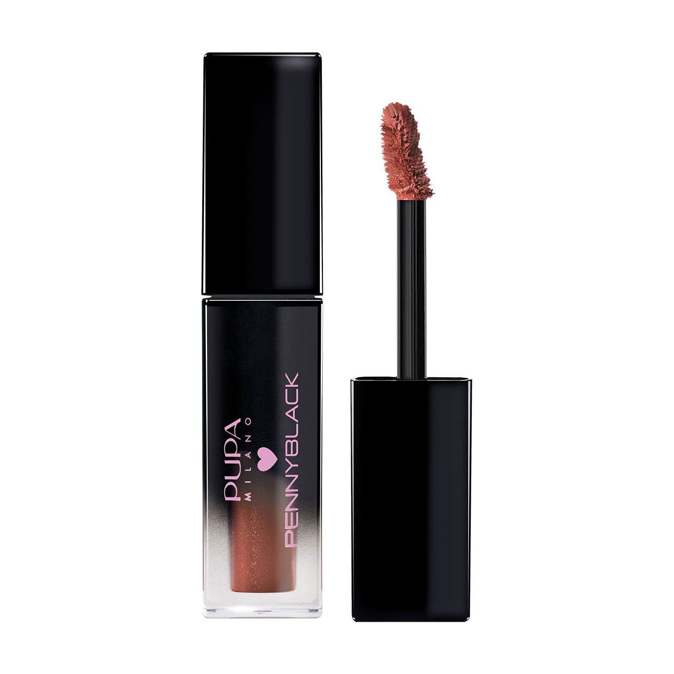 Рідка помада для губ Pupa <3 Pennyblack Liquid Lipstick 001 Dazzling Nude, 4.5 мл
